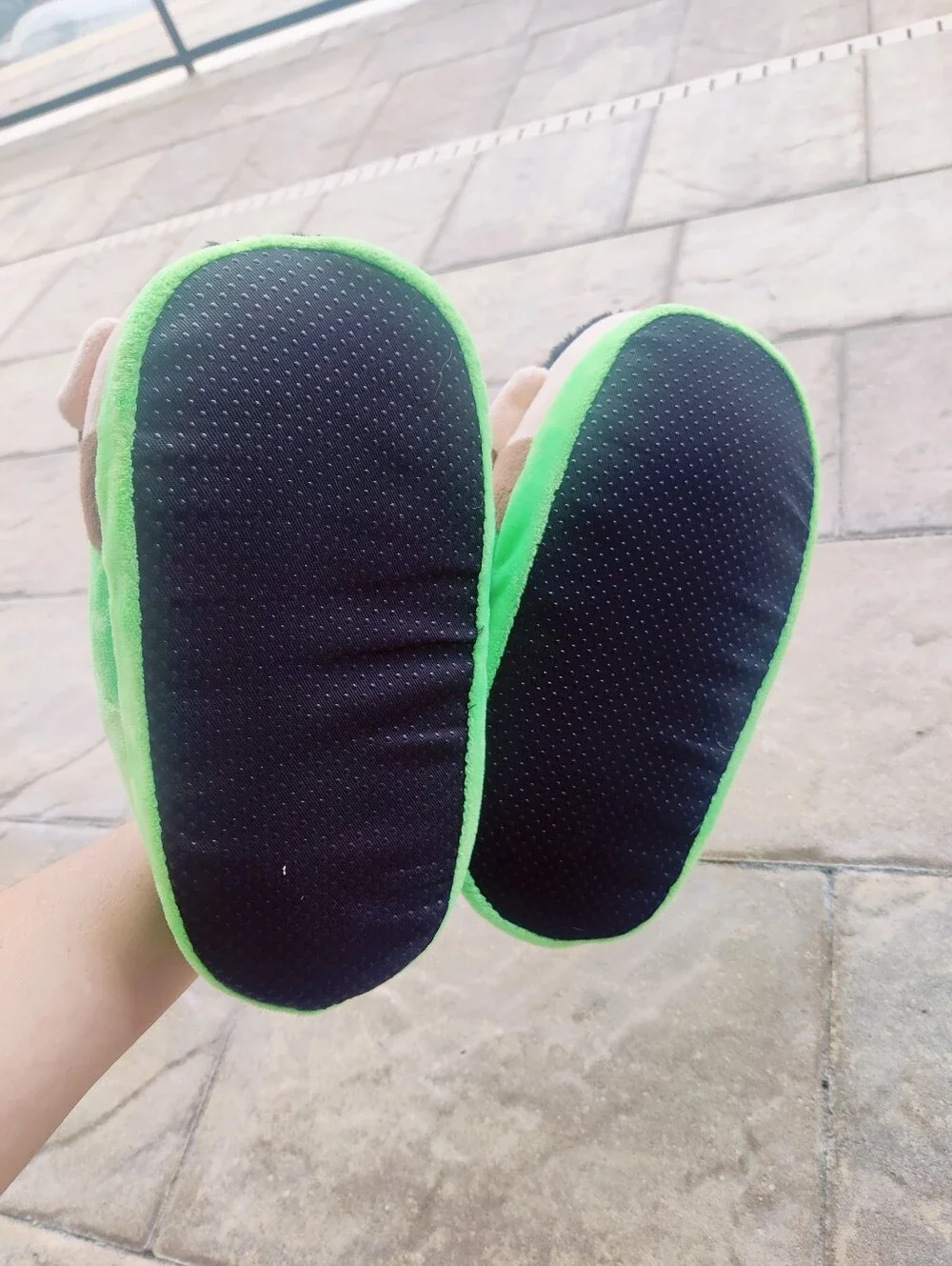 Luigi Plush Character Kids  Slippers